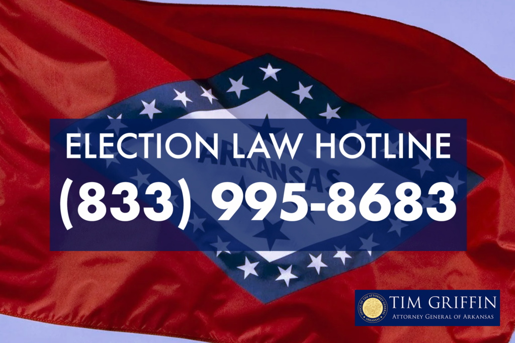 Attorney General Griffin Reminds Arkansans of Election Law Hotline as Early Voting Starts